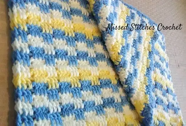 Heavenly Blue Crochet Placemat