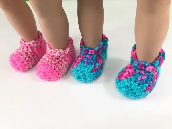18" Doll Slippers