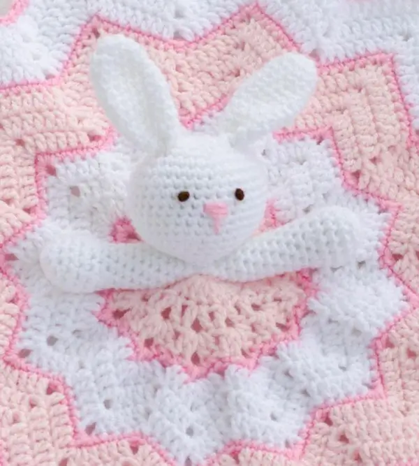 Bunny Lovey Blanket