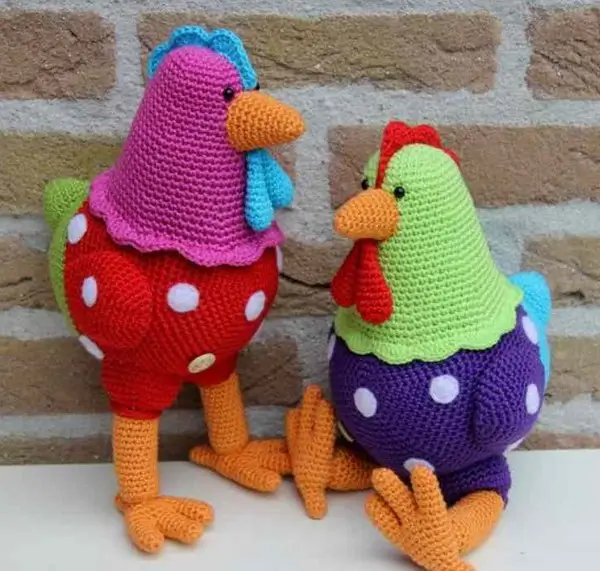 Chicken Kipje Amigurumi