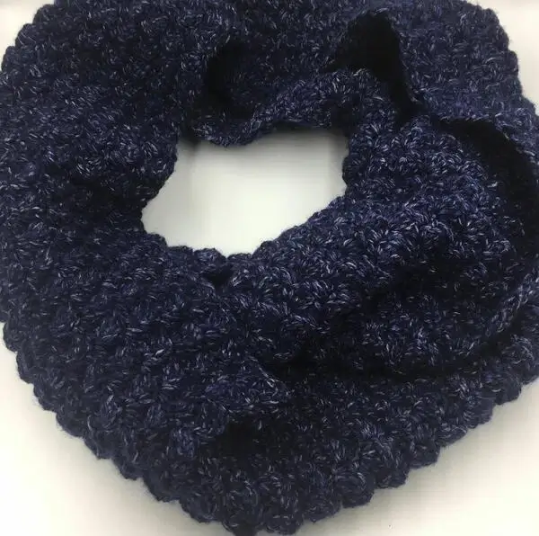 Crochet A Textured Cowl