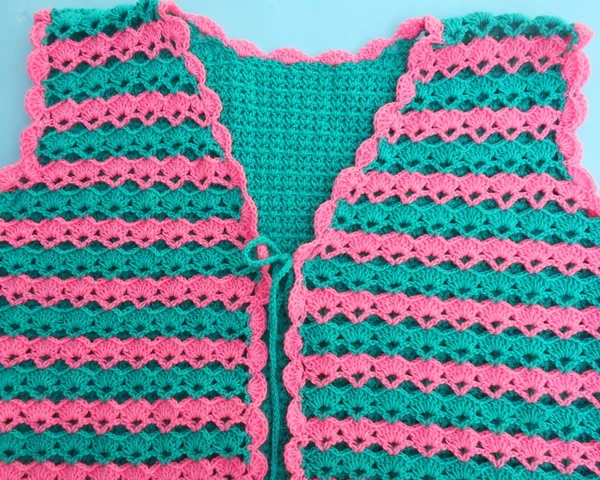 Crochet Adult Lacy Cardigan