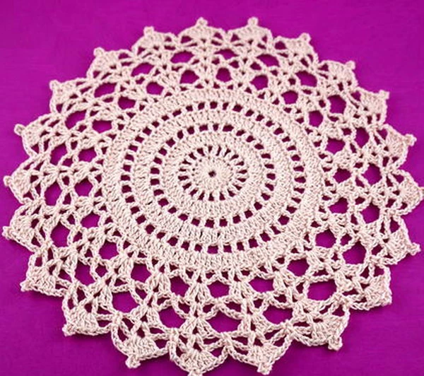 Crochet Cathedral Doily