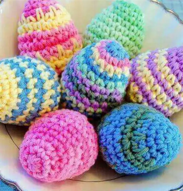 Crocheted Easter Eggs