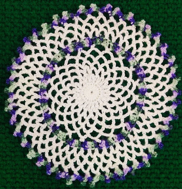 Easy To Make Crochet Chain Lace Doily