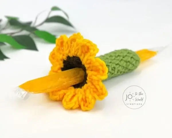 Flower Freeze Pop Holder Crochet Pattern