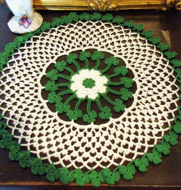 Irish Blessings Crochet Doily