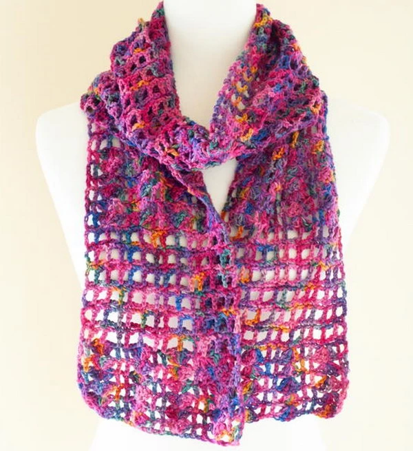 Stashbusting Lace Scarf