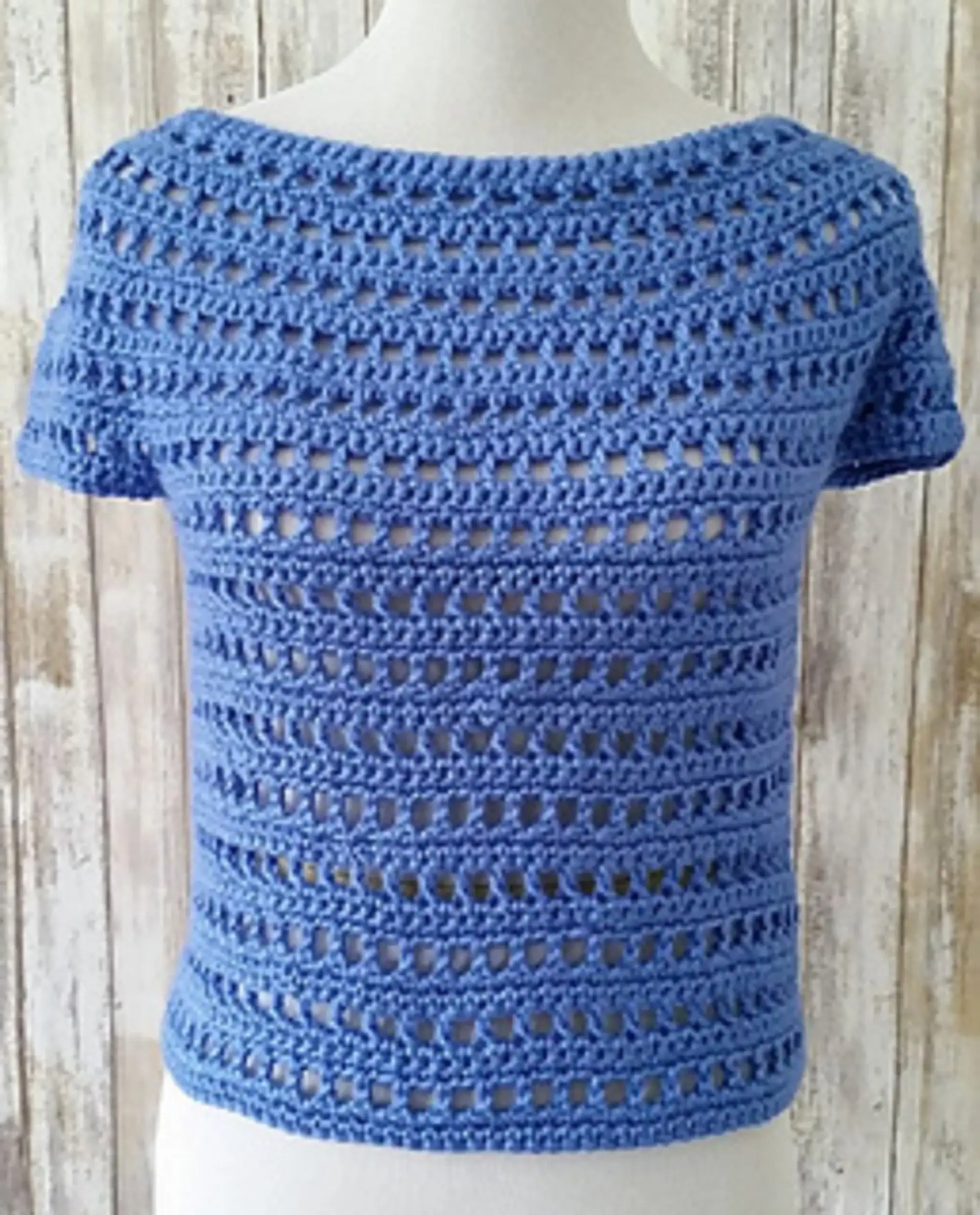 Summer Berry Top » Weave Crochet