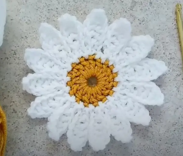 Daisy Flower Applique