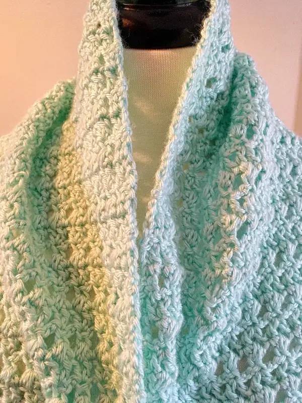 Misty Crochet Lacy Wrap Pattern
