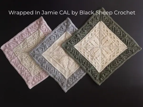 Wrapped in Jamie CAL Blanket Free Crochet Pattern