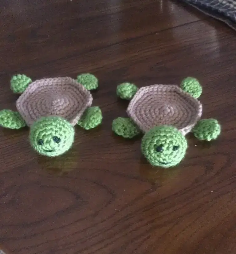 Turtle Coaster Crochet Pattern » Weave Crochet