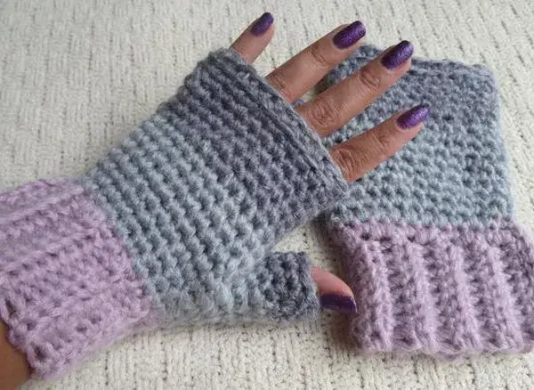 3 Shade Fingerless Gloves