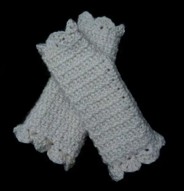 Homemade Crochet Fingerless Gloves