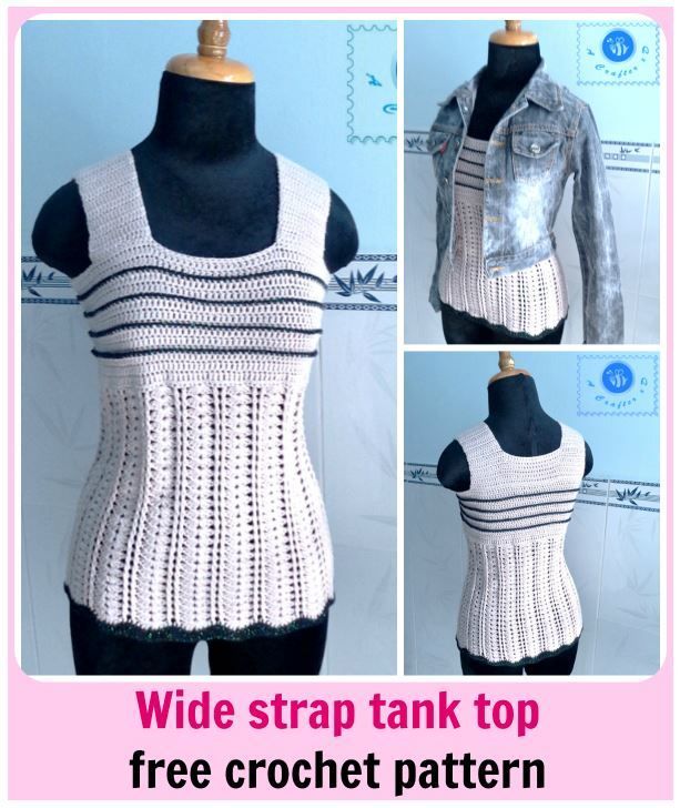 Stylish Crochet Tank Top