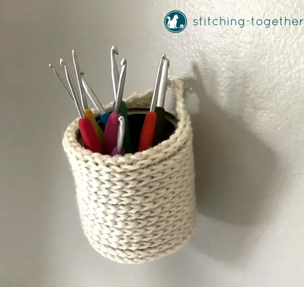 Crochet Mini Hanging Baskets