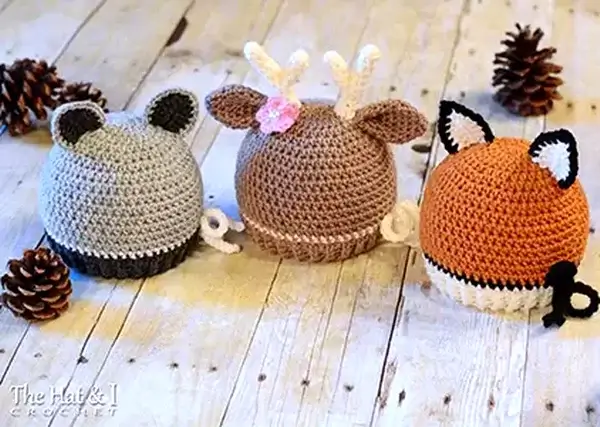 Forest Friends Crochet Deer Pattern