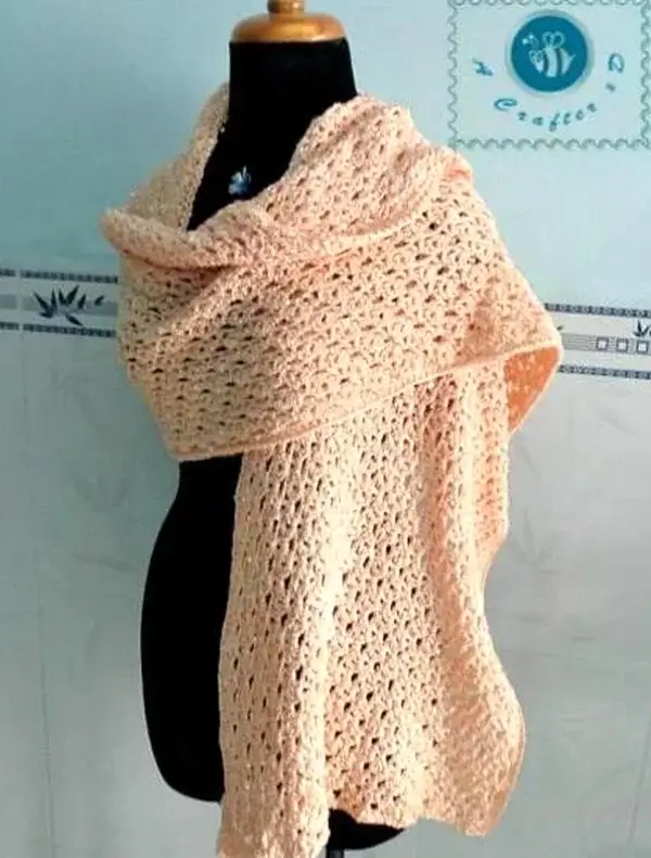 Glam Crochet Wrap