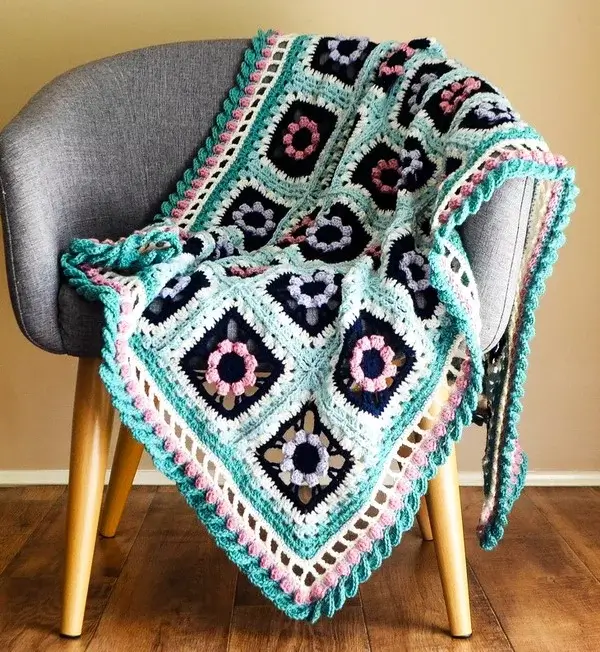 Lara's Lapghan Blanket Crochet Pattern