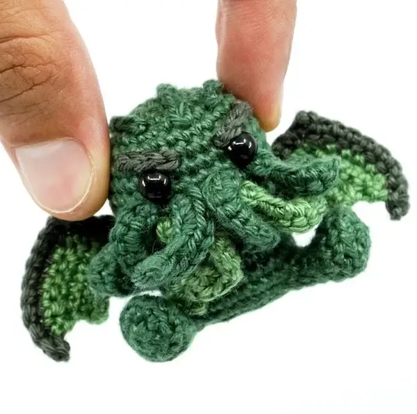 Mini Cthulhu Crochet Pattern