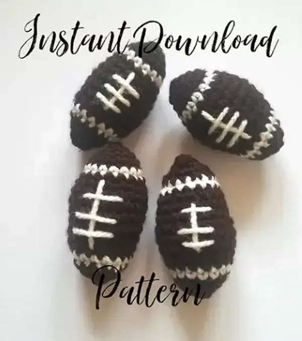 Mini Football Amigurumi Pattern