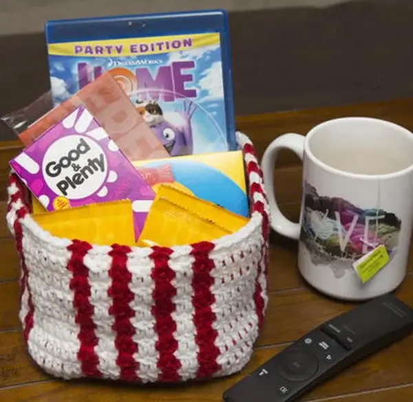 Movie Night Gift Basket