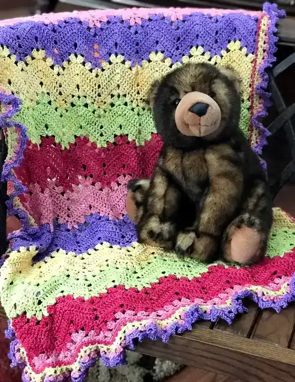 6-Day Baby Girl Blanket Crochet Pattern