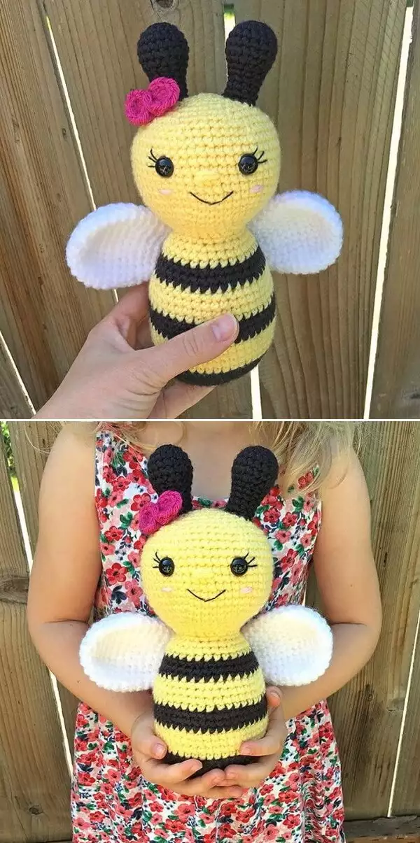Amigurumi Bee Free Crochet Pattern