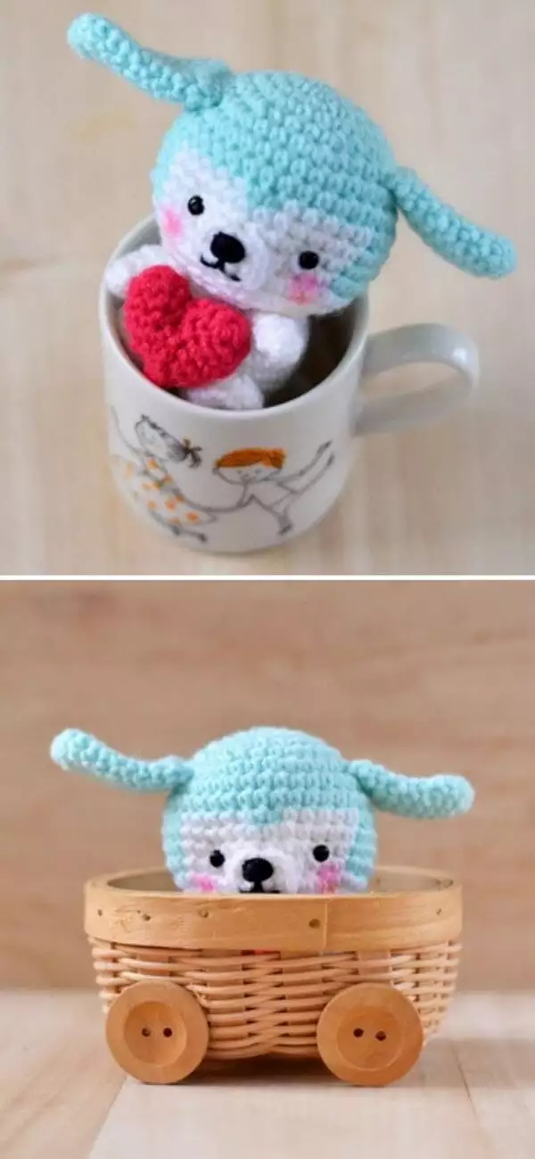 Amigurumi Puppy Free Crochet Pattern