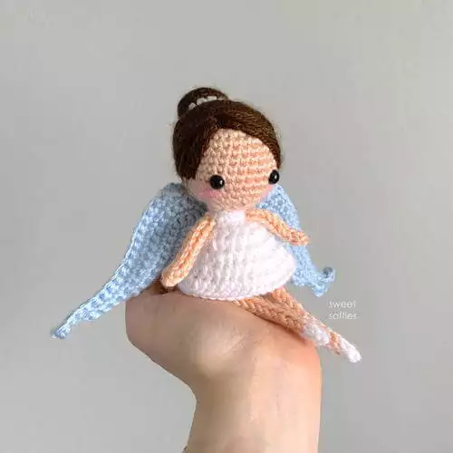 Angel Pixie Amigurumi Doll