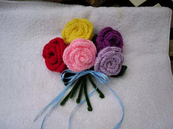 Crochet Mother’s Day Flower Bouquet