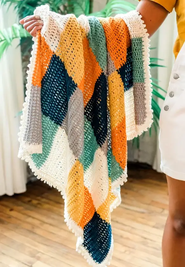 Crochet Quinn Blanket Pattern
