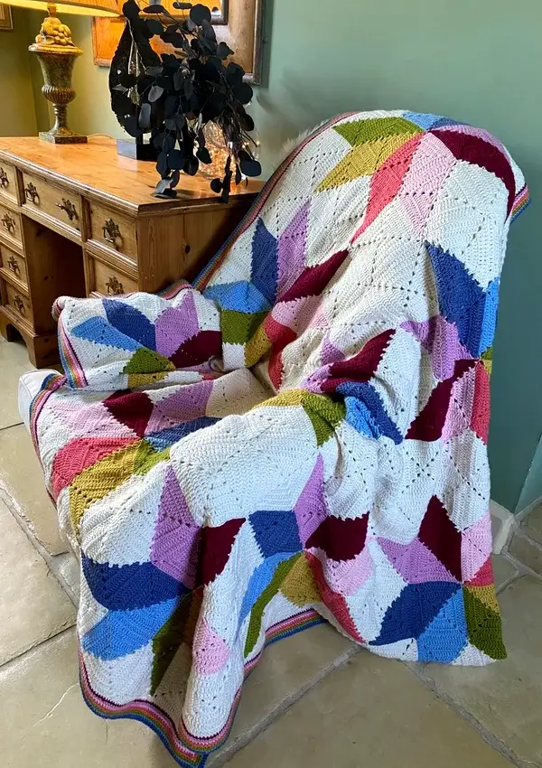 Crochet Stargazer Blanket Pattern