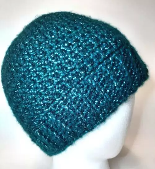 Crystal Crochet Winter Beanie