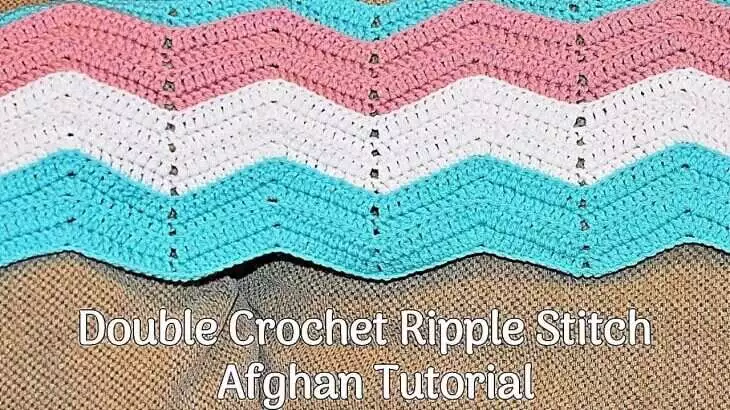 Double Crochet Ripple Stitch Afghan