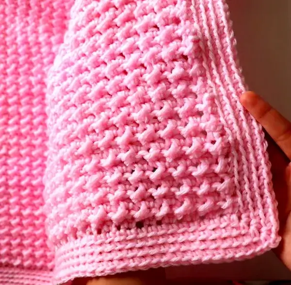 Fast And Easy Beginner Crochet Blanket Pattern