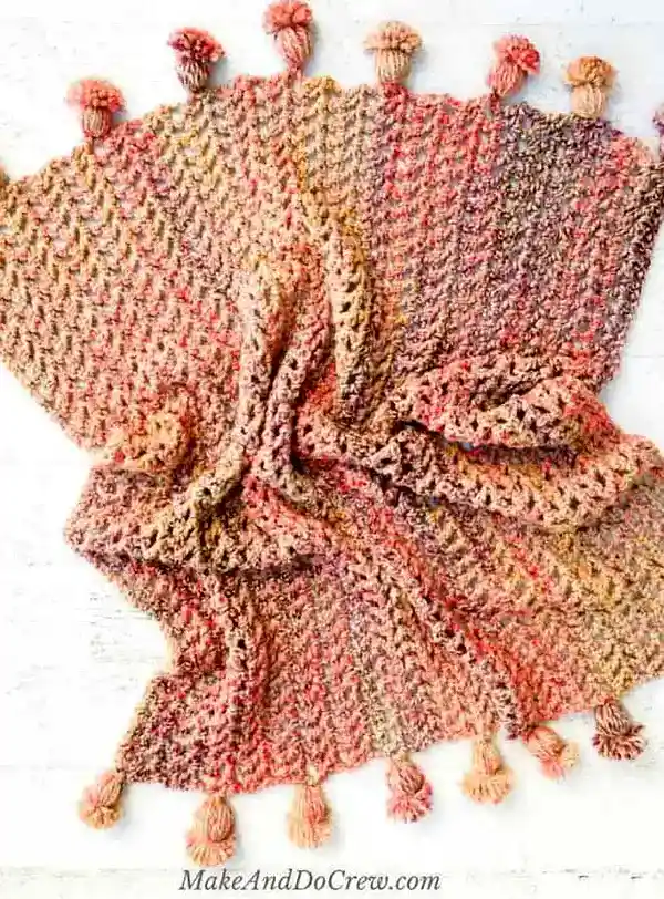 Fast And Easy Crochet Blanket Pattern