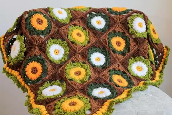 Flower Medley Blanket