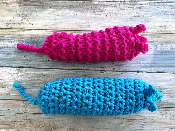 How To Make Easy Knit And Crochet Mouse Catnip Toy For Cats