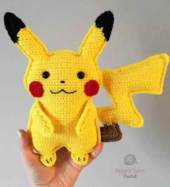 Pikachu Amigurumi pattern