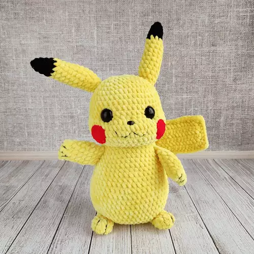 Pikachu Crochet Pattern By Goozell Toys