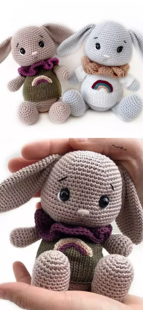 Poncino Bunny Free Crochet Pattern