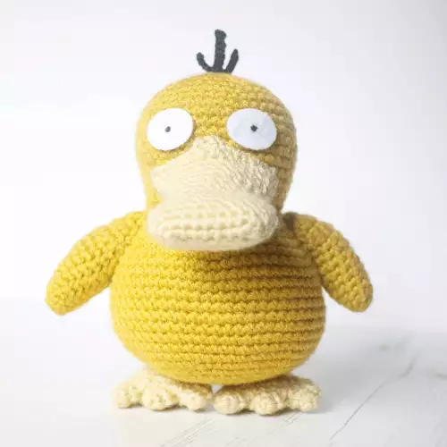 Psyduck Amigurumi Crochet Pattern By Loopy Catherine