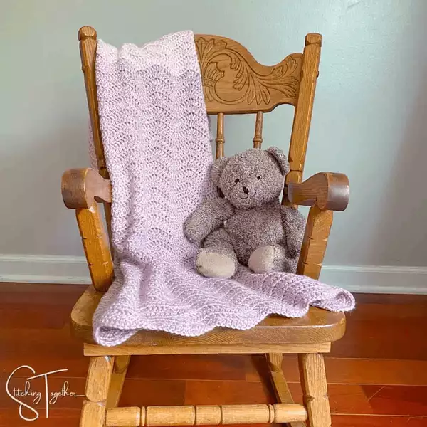 Rapid Ripple Baby Blanket Crochet Pattern