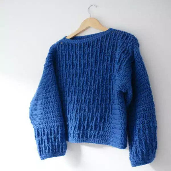 So What Sweater Free Crochet Pattern