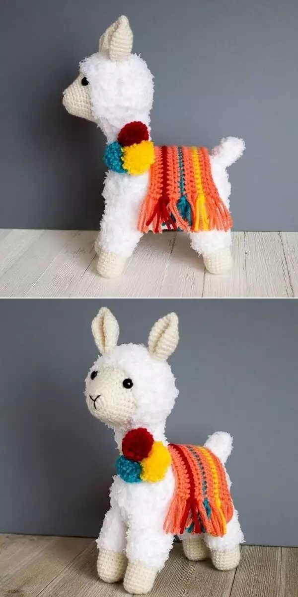 The Friendly Llama Free Crochet Pattern
