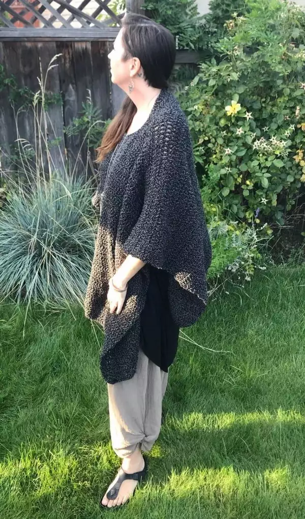 The Pacific Poncho Crochet pattern