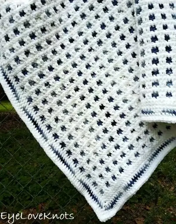 Through The Window Crochet Blanket Pattern