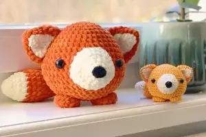 Axl The Fox Amigurumi - Free Fox Crochet Pattern